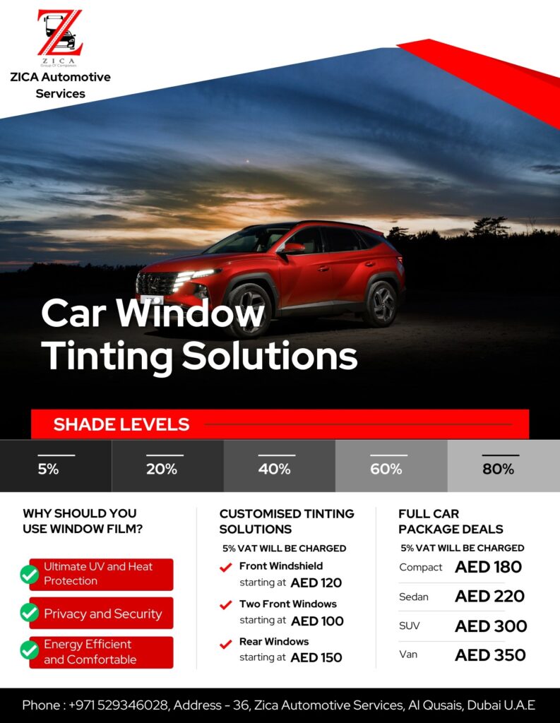 car tinting in dubai